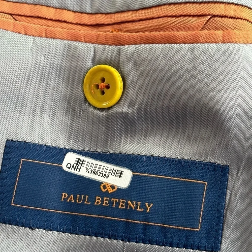 Paul Betenly Wool Suit Jacket Size 42R | 3008